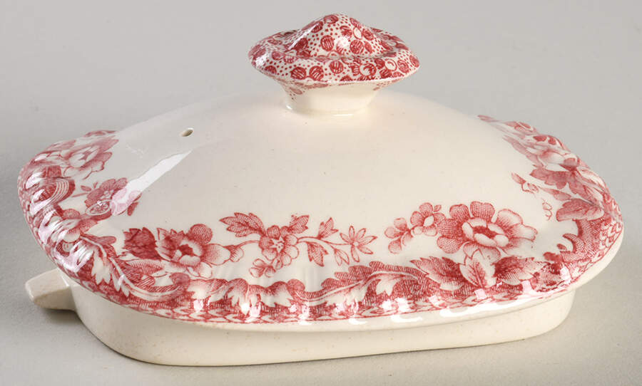 SP327 (Gadroon Shape) Lid for Teapot by Spode-1