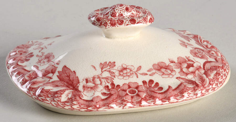SP327 (Gadroon Shape) Lid for Sugar Bowl by Spode-1