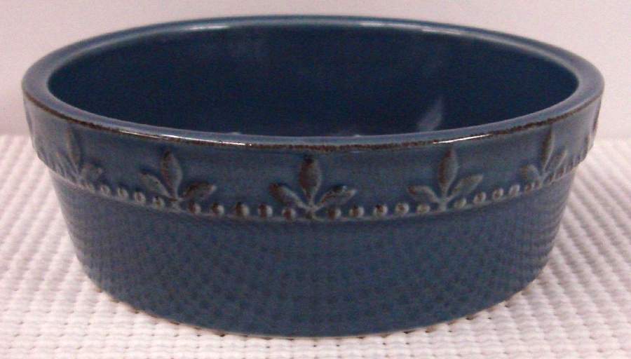Sorrento Dark Blue Extra Small Pet Bowl by Signature-1