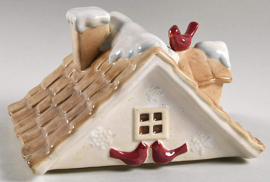 Winter Wishes Lid for House Cookie Jar by St Nicholas Square-1