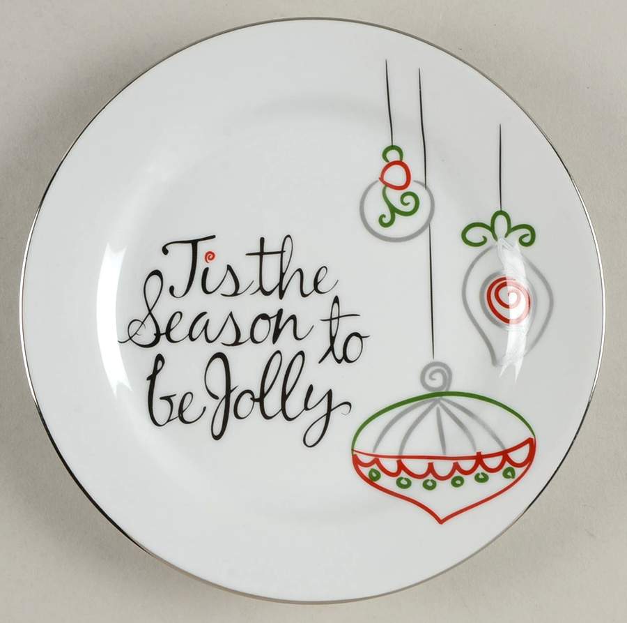 Eat, Drink & Be Merry Appetizer Plate by St Nicholas Square-1