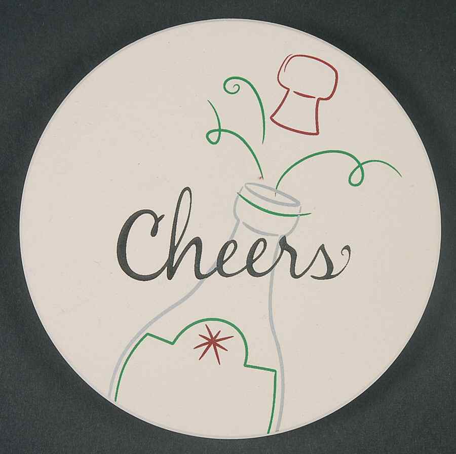 Eat, Drink & Be Merry Coaster by St Nicholas Square-1