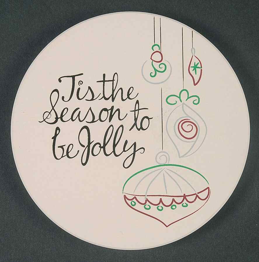 Eat, Drink & Be Merry Coaster by St Nicholas Square-1