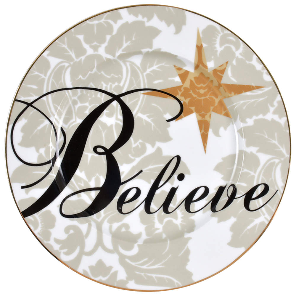 Spirit of the Season Dinner Plate by St Nicholas Square-1