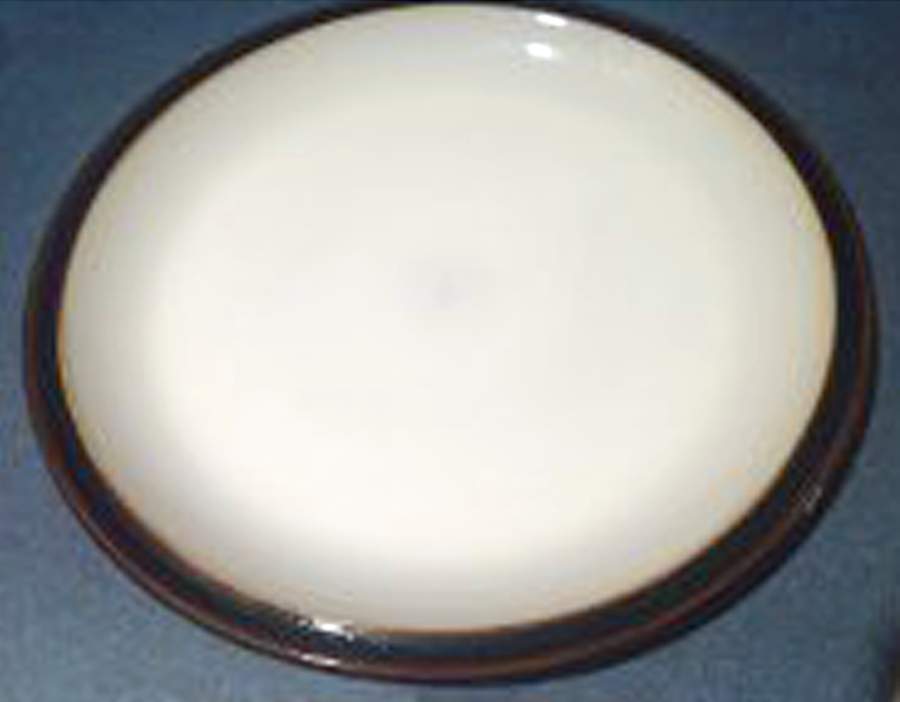 Solitude Black Soup/Cereal Bowl by Sango-1
