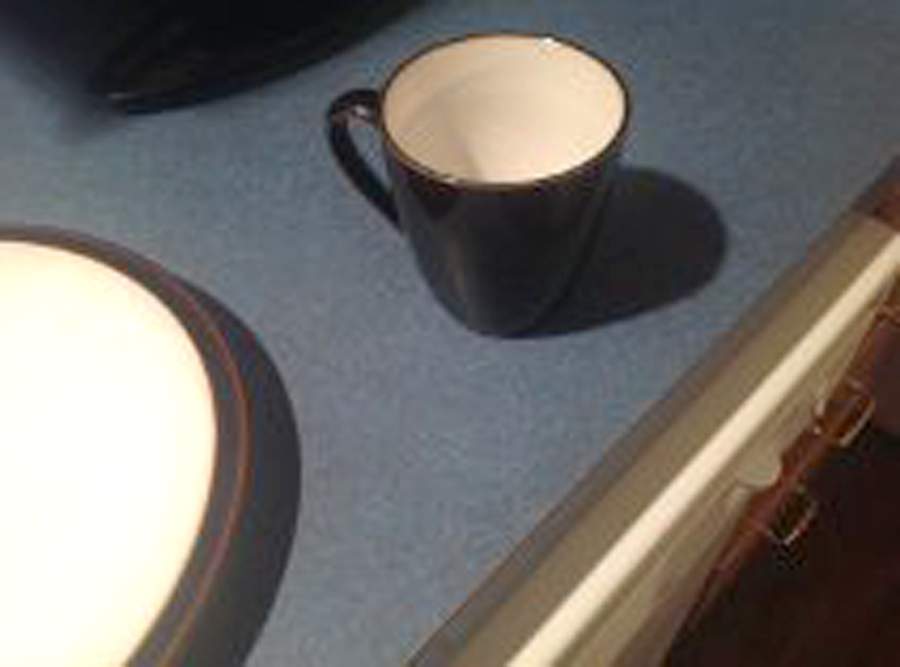 Solitude Black Mug by Sango-1