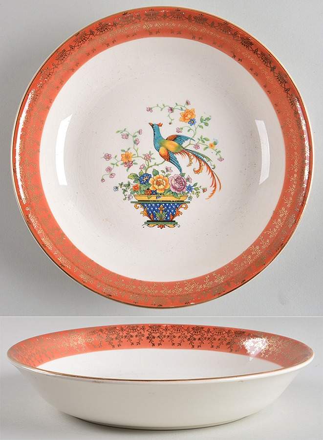 SLM349 8" Round Vegetable Bowl by Salem-1
