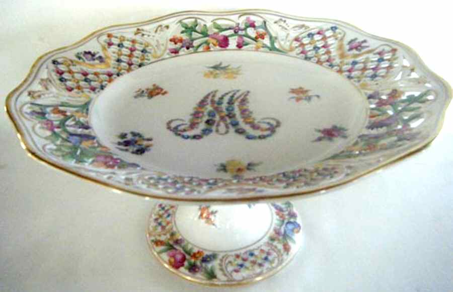 Maria Antoinette Round Compote (Height X Width) by Schumann - Bavaria-1
