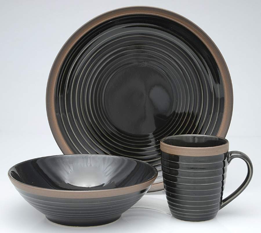 Charisma Black 12 Piece Set by Sango-1