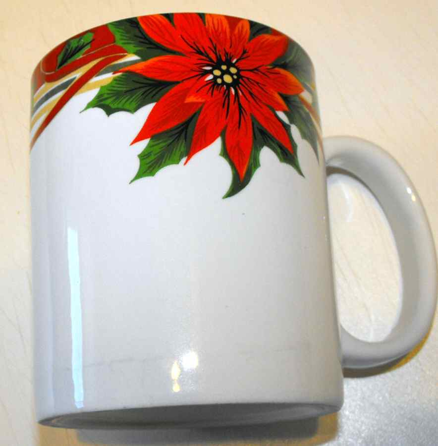 Poinsettia Mug by Sunflower-1