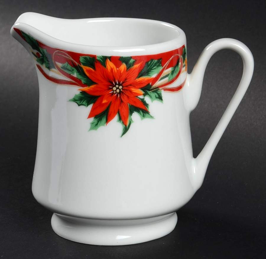 Poinsettia Creamer by Sunflower-1