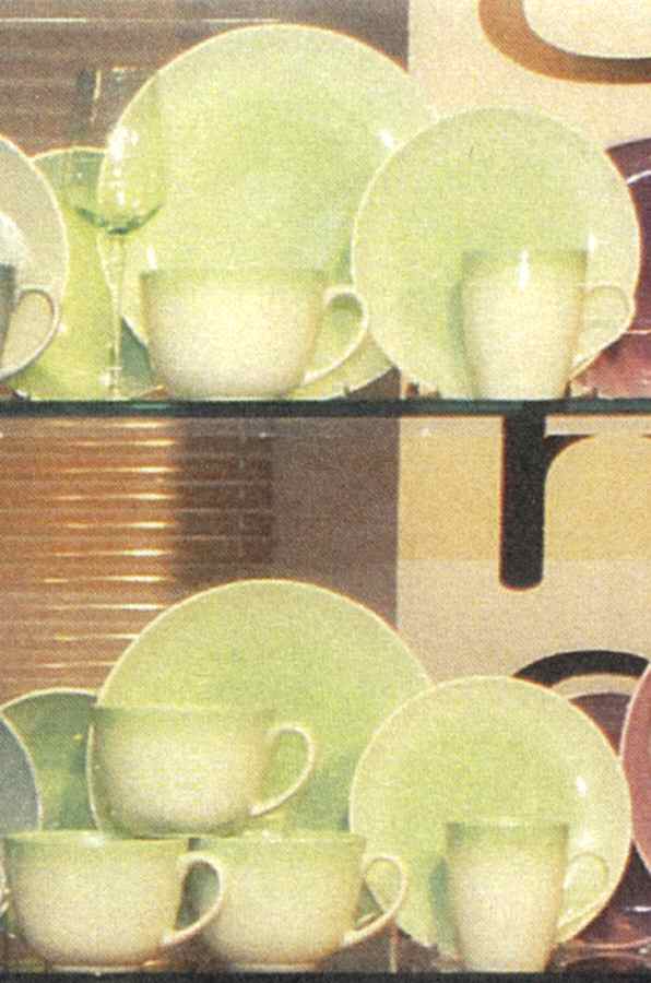 Jazz Lime Dinner Plate by Sango-1