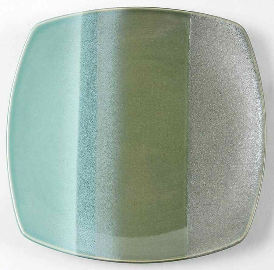Deco Green Salad Plate by Sango-1