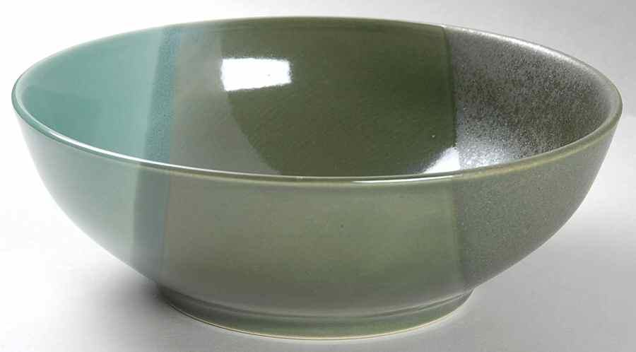 Deco Green Soup/Cereal Bowl by Sango-1