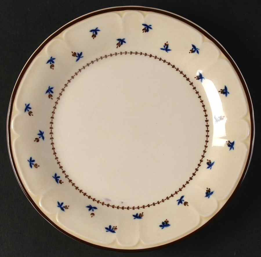 Mystique Brown Salad Plate by Sango-1