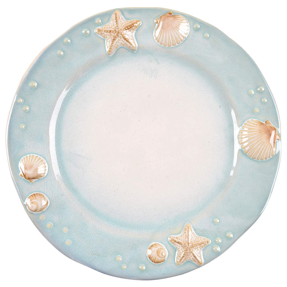 Seaside Aqua Dinner Plate by Sonoma Home-1