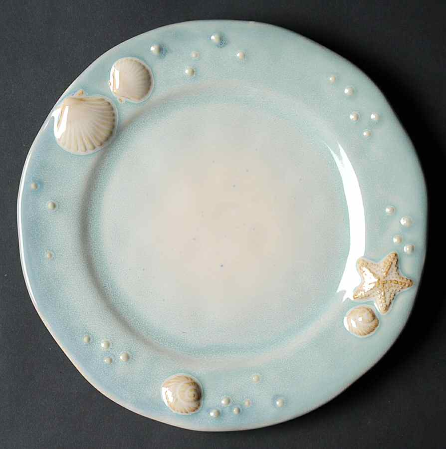 Seaside Aqua Salad Plate by Sonoma Home-1
