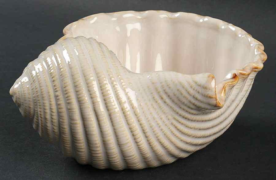 Seaside Tan Figural Coupe Cereal Bowl by Sonoma Home-1