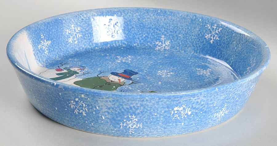 Button Up Chip Bowl/Plate for Chip & Dip Set by Sonoma Home-1