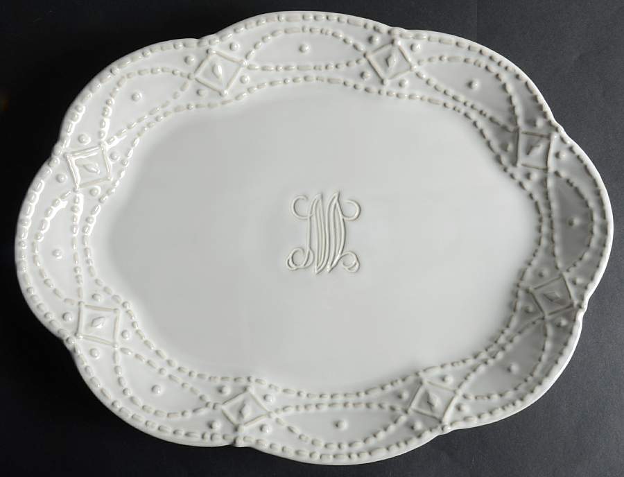 Legado Pebble 15" Oval Serving Platter by Skyros-1