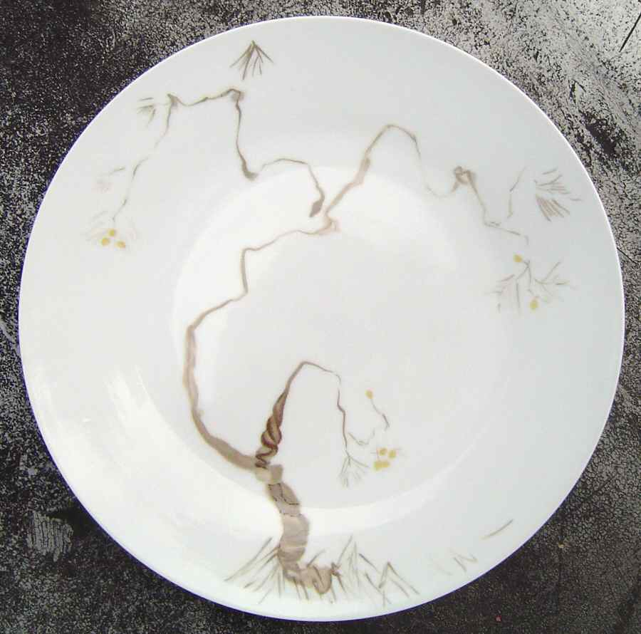 Autumn Pine Dinner Plate by Sango-1