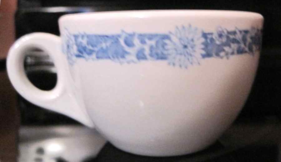 Lyncourt Blue Flat Cup by Syracuse-1