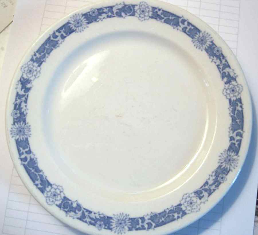 Lyncourt Blue Dinner Plate by Syracuse-1