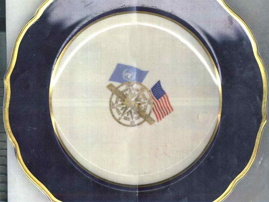World Trade Club Dinner Plate by Syracuse-1
