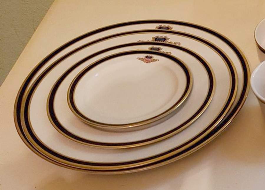 Union Pacific Dinner Plate by Sterling China (USA)-1