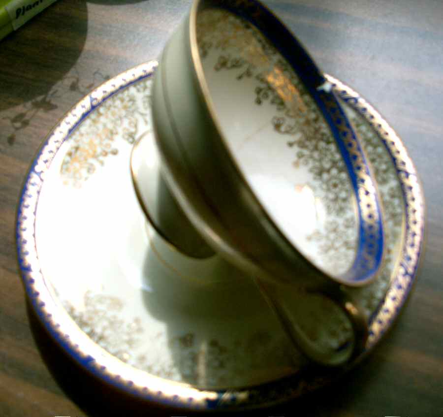 Scg92 Footed Cup & Saucer Set by Schirnding-1