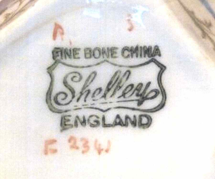 Primrose (Queen Anne Shape) Flat Cup by Shelley-1