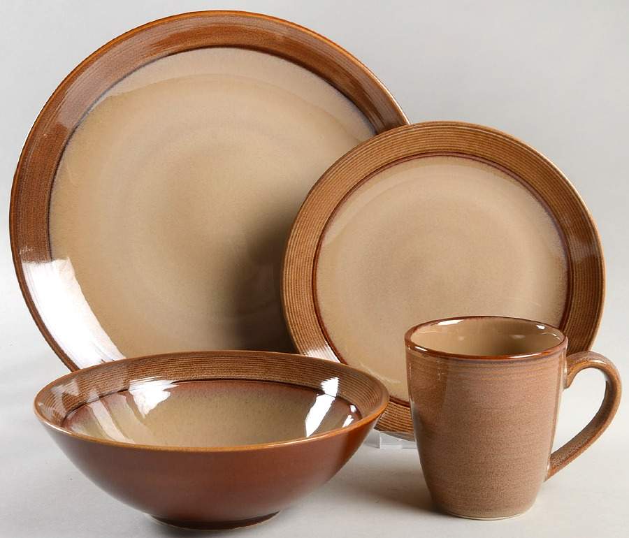 Roma Caramel 4 Piece Place Setting by Sango-1