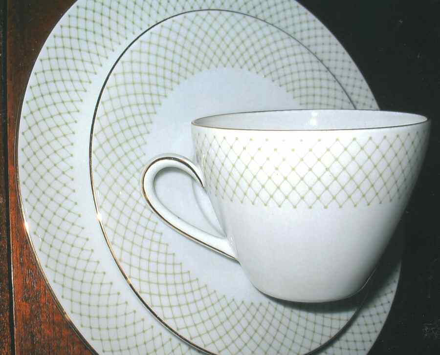 SLT397 Flat Cup & Saucer Set by Seltmann-1