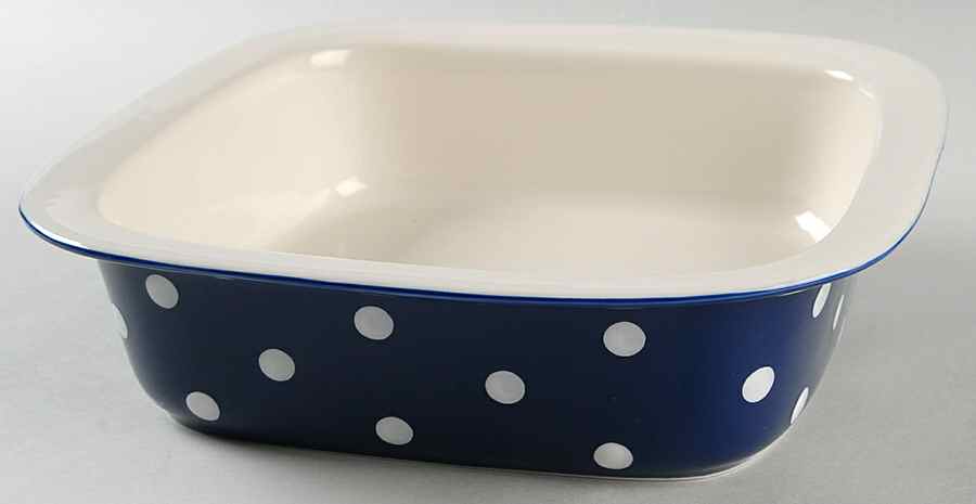 Baking Days Dark Blue 10" Square Baker by Spode-1