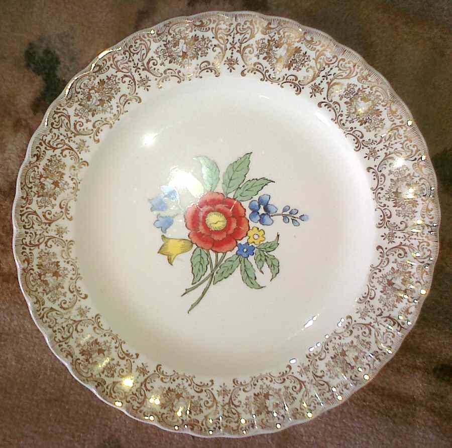 Mayfair Dinner Plate by Sebring Pottery-1
