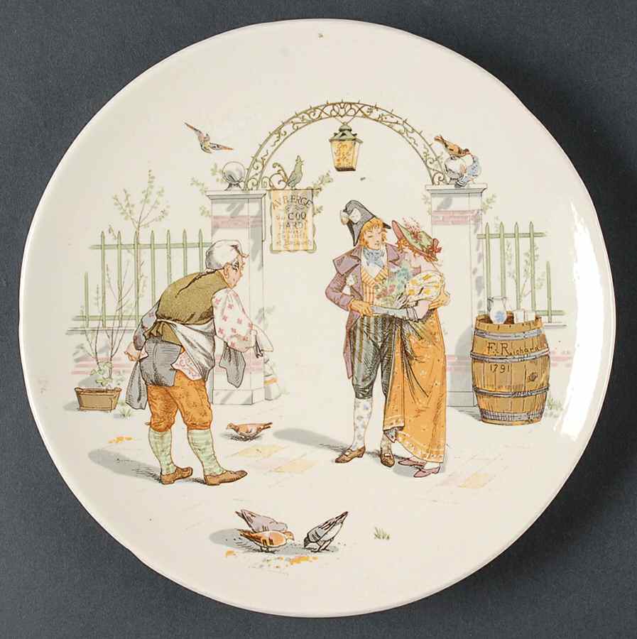 SGN39 Wall Plate by Sarreguemines-1