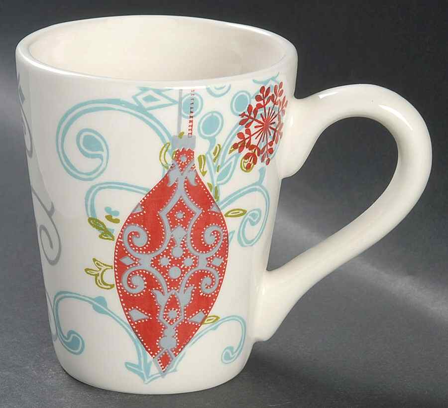 Elegant Ornaments Mug by Style Happy-1