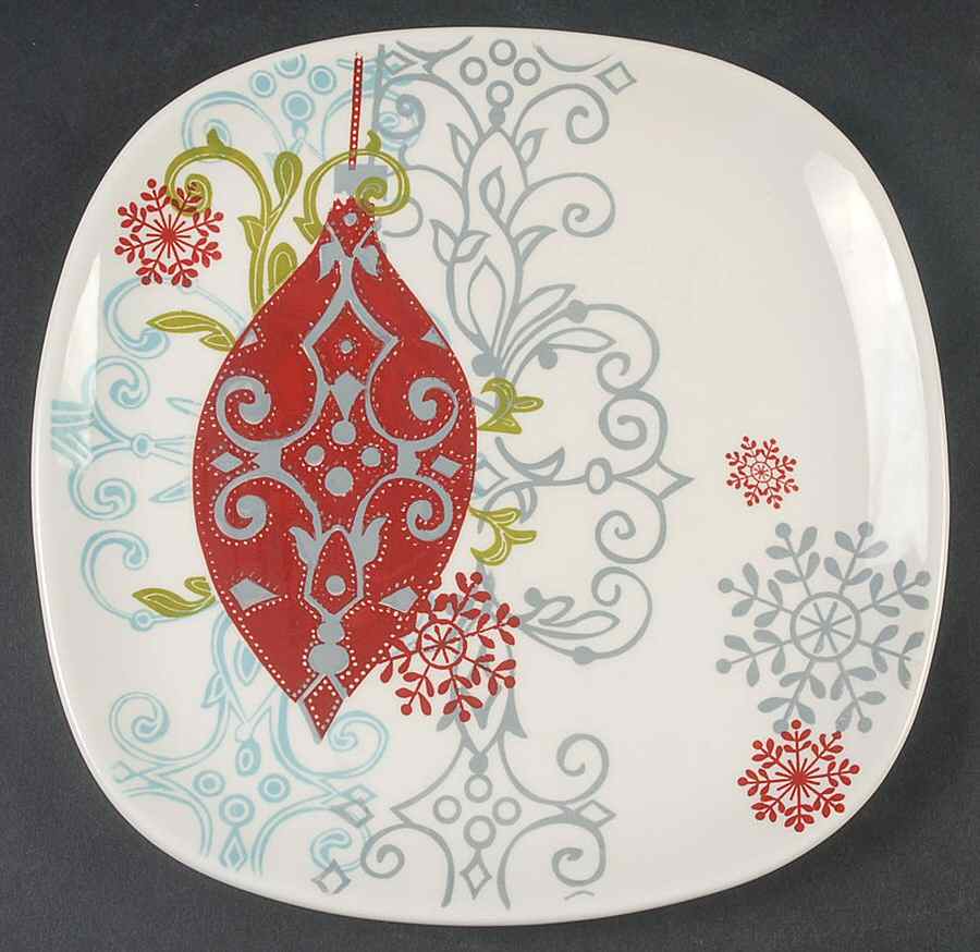 Elegant Ornaments Salad Plate by Style Happy-1