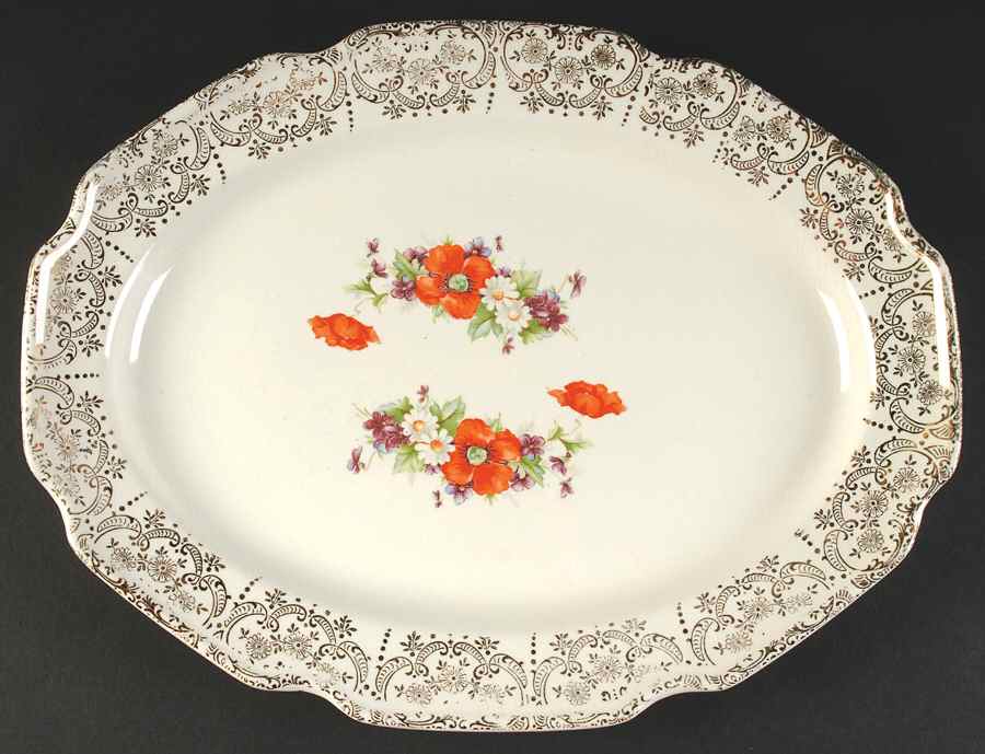 SAB105 13" Oval Serving Platter by Sabin-1
