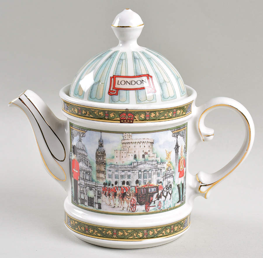 London Heritage Teapot & Lid by Sadler-1