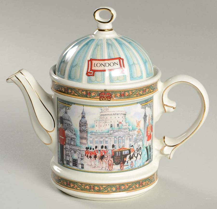 London Heritage Teapot & Lid by Sadler-1