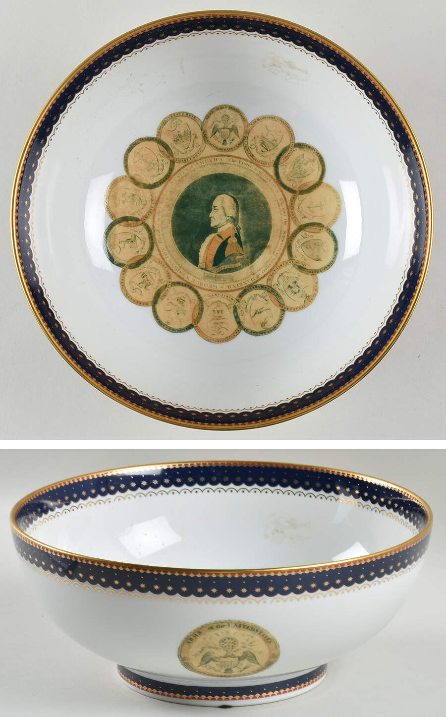 Mount Vernon 10" Round Decorative Bowl by Sadek-1