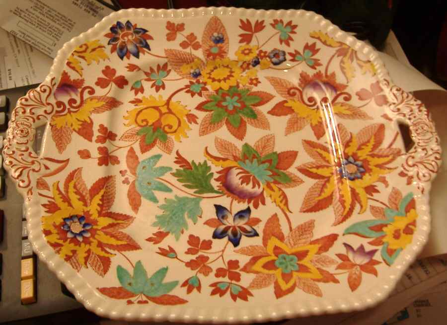 2-8139 Handled Cake Plate by Spode-1