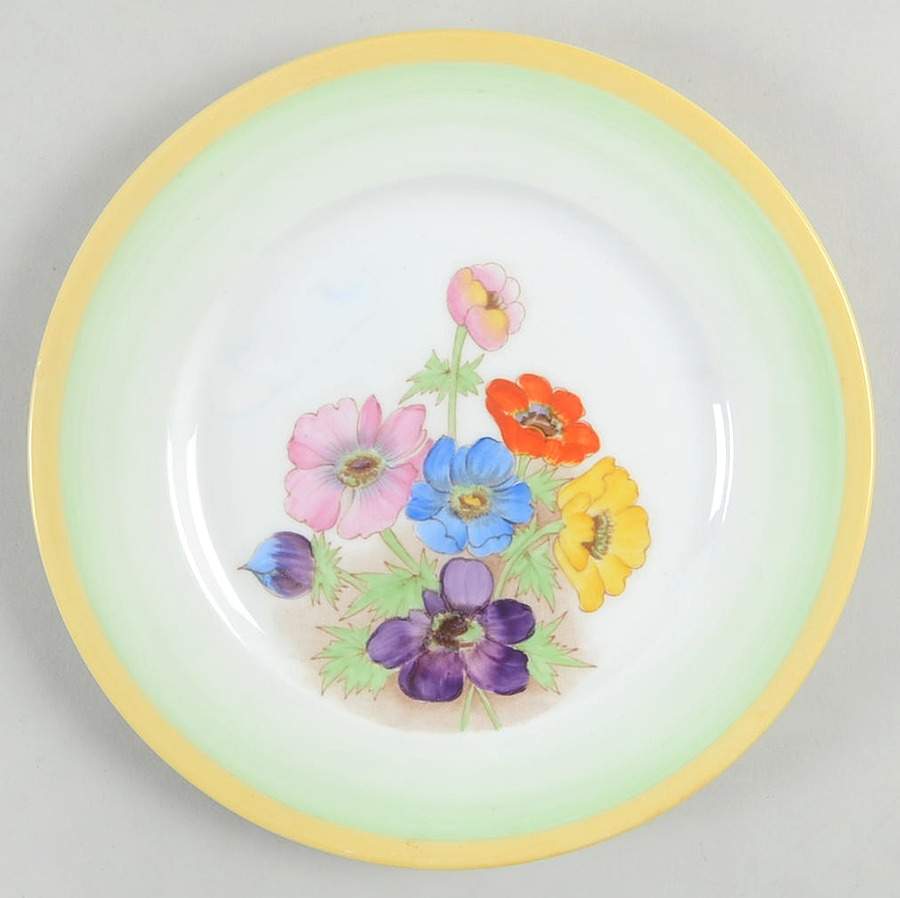 Anemone Bunch Salad Plate by Shelley-1