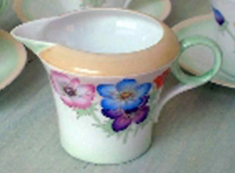 Anemone Bunch Creamer by Shelley-1
