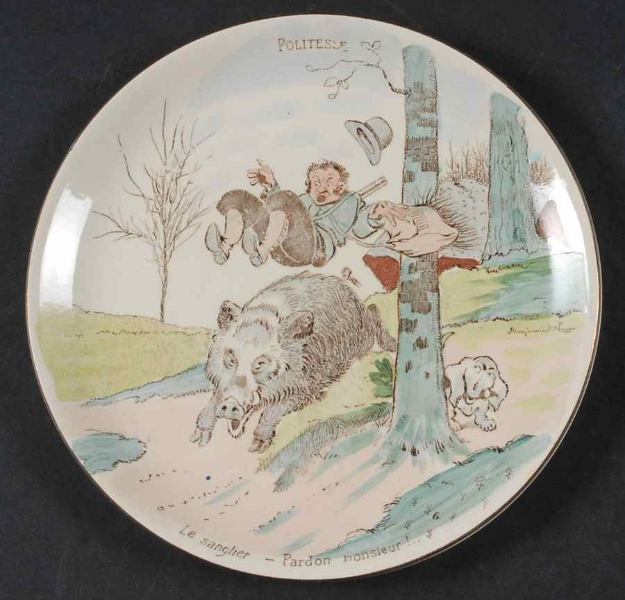 SGN40 Salad Plate by Sarreguemines-1