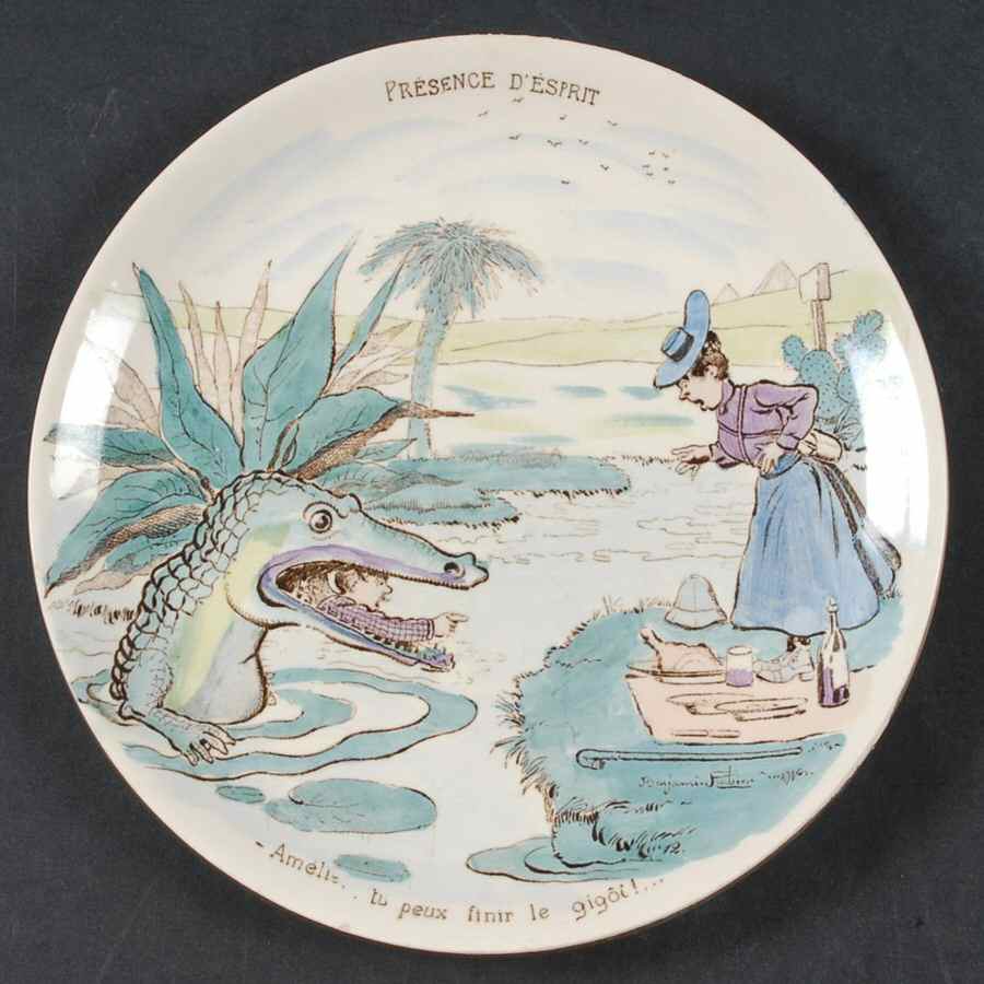 SGN40 Salad Plate by Sarreguemines-1