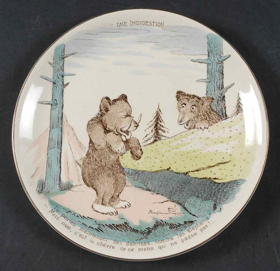 SGN40 Salad Plate by Sarreguemines-1