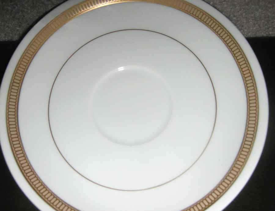 Gold Audrey Saucer by Sango-1