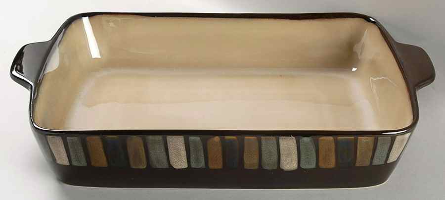 Vallejo Blue 15" Rectangular Baker by Sonoma Home-1